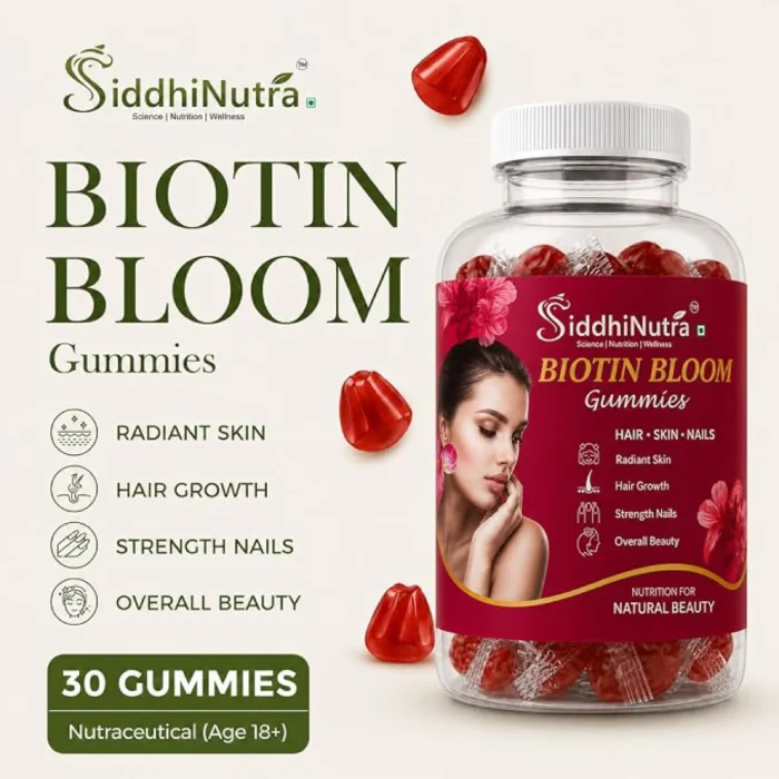 biotin bloom hair gummies